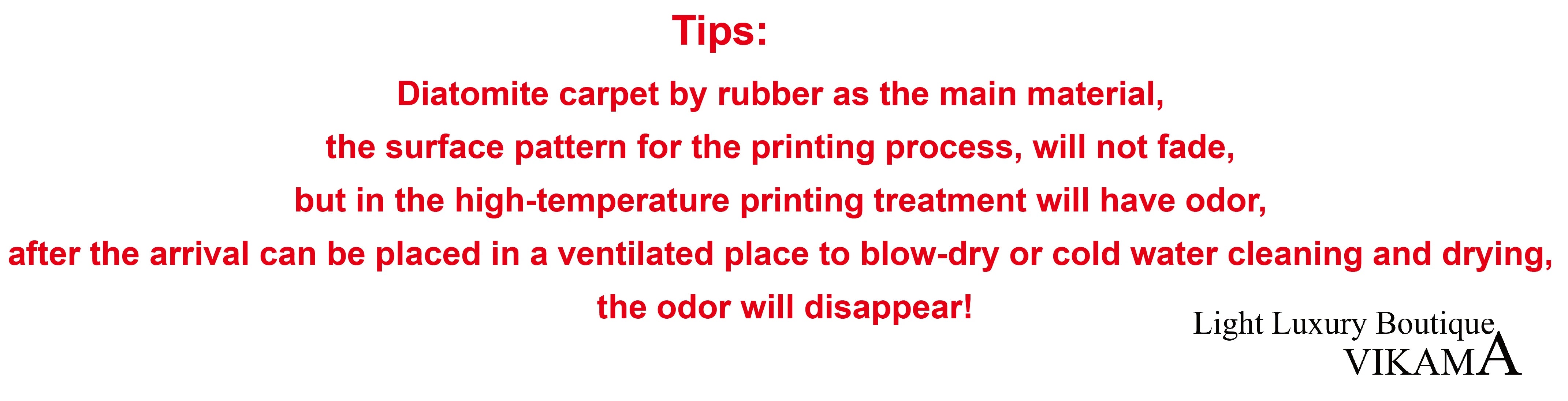 VIKAMA Kitchen tableware diatomaceous earth impermeable drainage mat heat insulation non-slip bathroom doormat home decoration