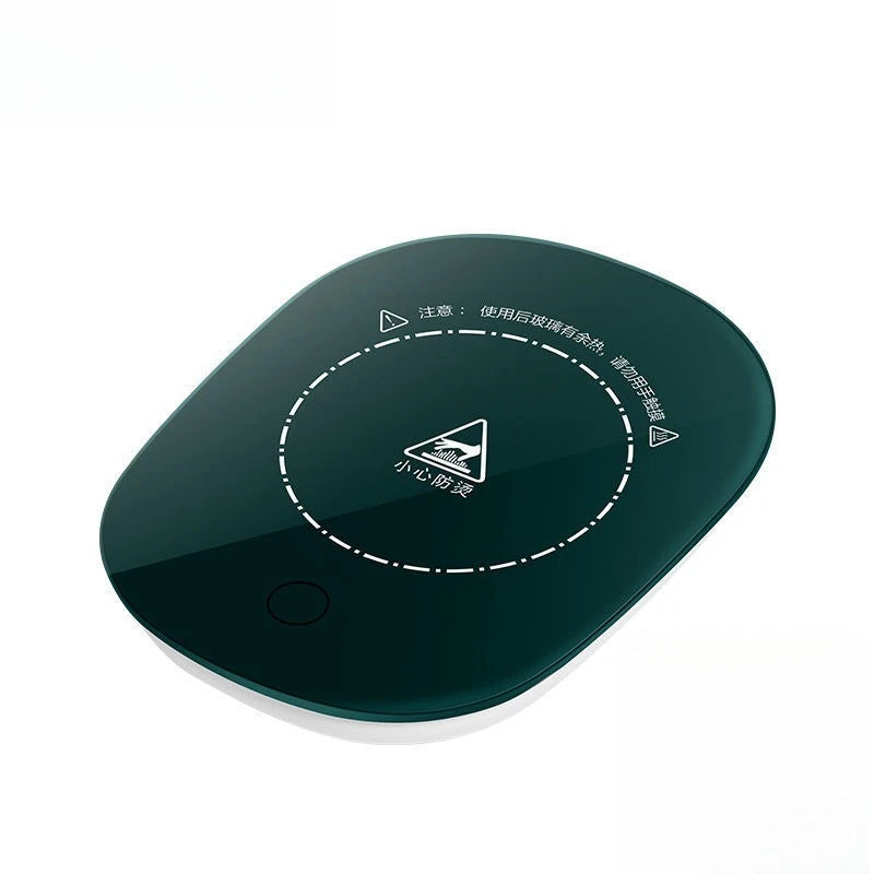 1 PCS Electric Heated Coffee Mug Heating Coaster for Home Office Milk Tea Water Heating Mat Smart Thermostatic Warmer Pad