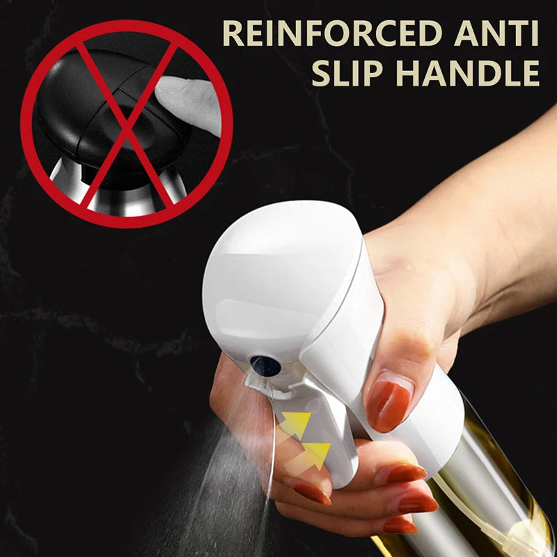 200-500ML Olive Oil Sprayer Empty Vinegar Oil Bottle Dispenser Salad BBQ Cooking Baking Kitchen Gadgets Mist Spray for Airfryer