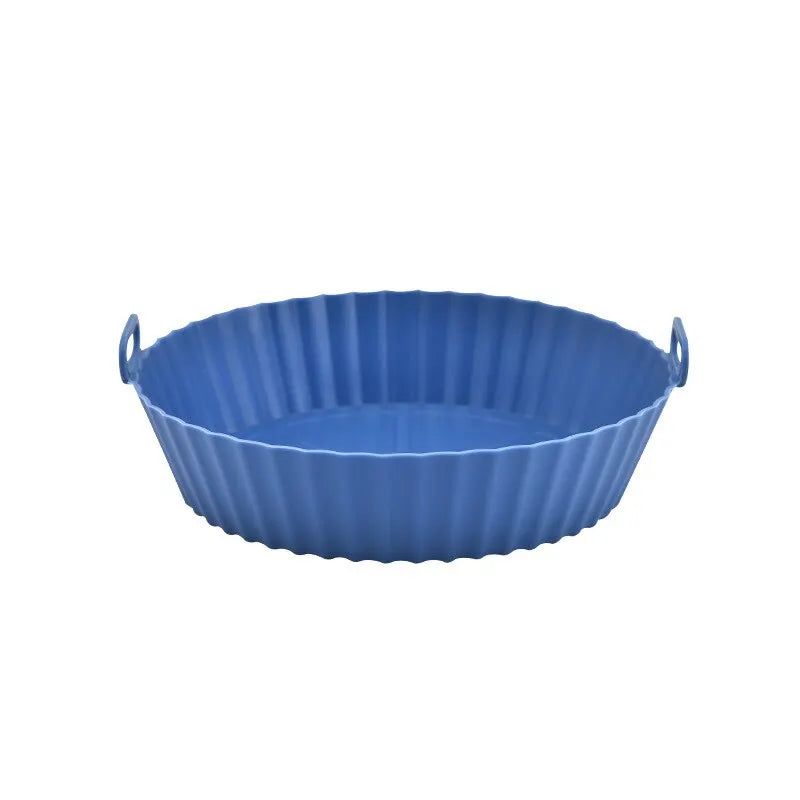 Oven Baking Pan Fried Chicken Basket Mat Air Frying Pan Silica Gel Pan Baking Pan Kitchen Accessories Easy To Clean
